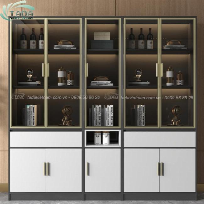 Khám Phá Mẫu Tủ Tường Phòng Khách Bằng Gỗ: Nâng Tầm Không Gian Sống Đẳng Cấp
